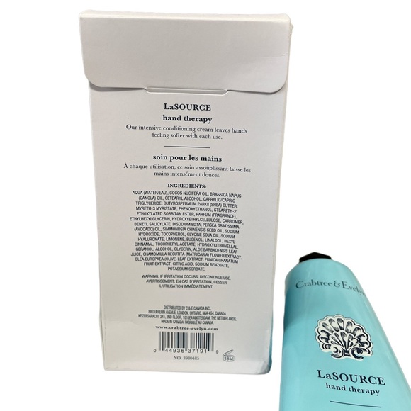 NEW! VHTF Crabtree & Evelyn LaSOURCE Hand Therapy - Picture 5 of 5